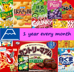 Pop'n box12 (1 year every month)