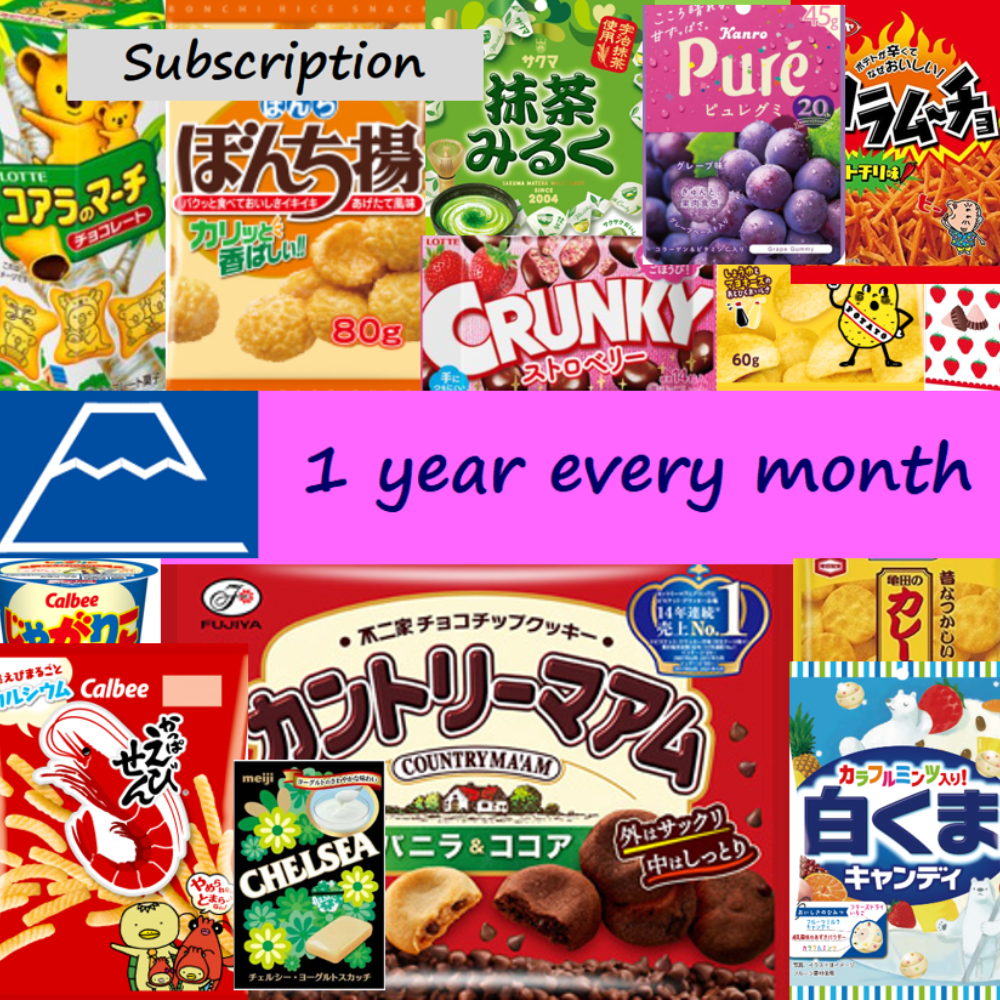 Pop'n box12 (1 year every month)